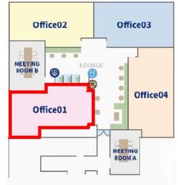 兜町第1平和ビル 6階1 間取り図