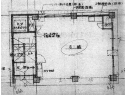佐藤ビル 1階 間取り図