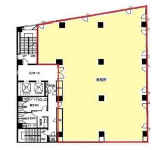 西五反田8丁目ビル 9階 間取り図