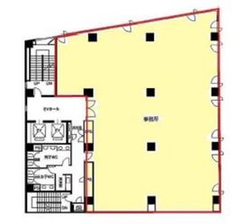 西五反田8丁目ビル 9階 間取り図
