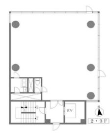 MYK四ツ谷 2階 間取り図