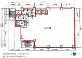 FUSE BLDG.1 6階 間取り図