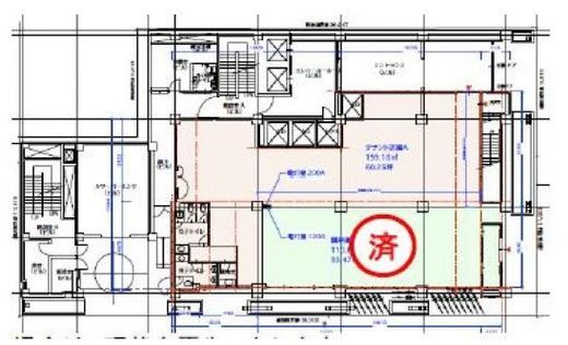 上野ビルディング 1階 間取り図