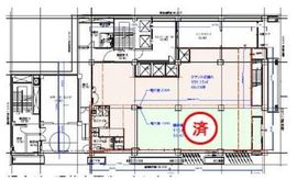 上野ビルディング 1階 間取り図