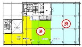 上野ビルディング 2階 間取り図