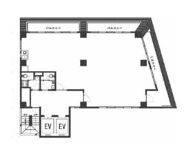 GGIC京橋ビルディング(旧:P's京橋ビルディング) 9階 間取り図