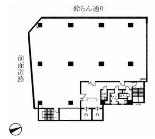 八丁堀FRONT 3階 間取り図