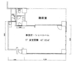庄司ビル 1階 間取り図