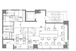 日本橋兜町ファースト 2階 間取り図