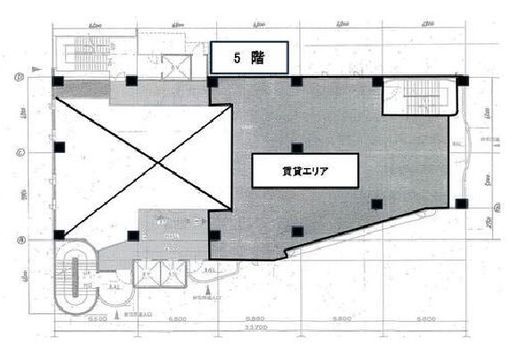 銀座博品館 5階 間取り図