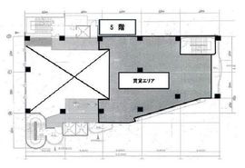 銀座博品館 5階 間取り図