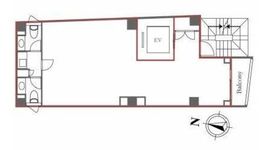 リベラ神田神保町ビル 5階 間取り図