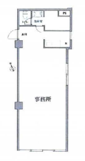 新宿セブンビル 7階 間取り図