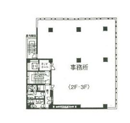 芝公園向陽ビル 4階 間取り図