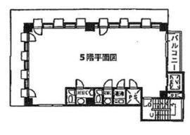 エミナンス九段 5階 間取り図