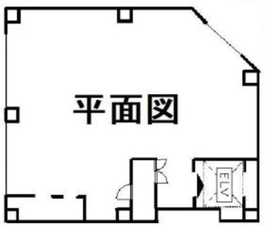 新宿第15ビル 1階 間取り図