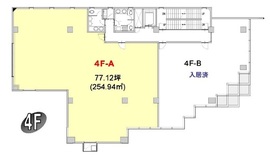 イマス北品川ビル 4階A 間取り図