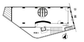 クレアトゥール 1階 間取り図