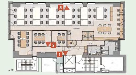 新宿御苑フロント 3階 間取り図