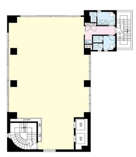 VORT四谷坂町 4階 間取り図