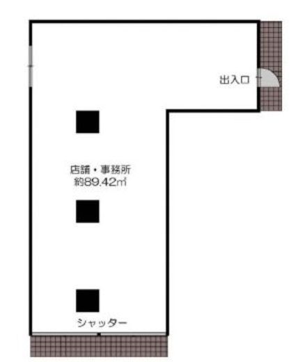 ライオンズマンション半蔵門 1階 間取り図