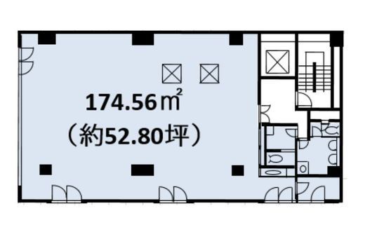 第一恒産ビル 7階 間取り図