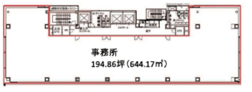 いちご日本橋イーストビル 6階 間取り図
