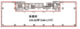 いちご日本橋イーストビル 6階 間取り図