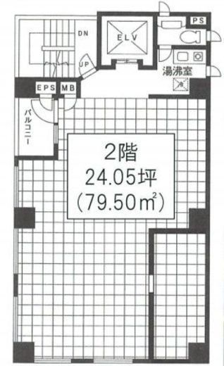 エム・エム・エスビルディング 4階 間取り図