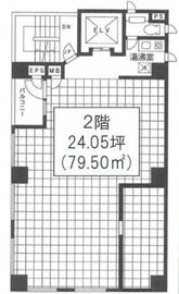 エム・エム・エスビルディング 4階 間取り図