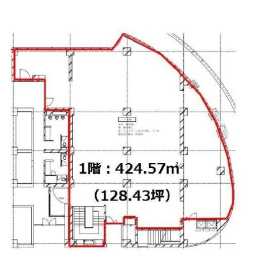 新宿ワシントンホテルビル 1階 間取り図