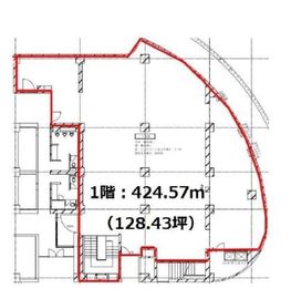 新宿ワシントンホテルビル 1階 間取り図