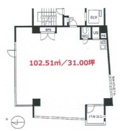 ユニマットハイダウェイ 3階 間取り図