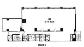 カーサ四谷 3階 間取り図