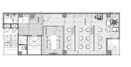 WORK BASE Nihombashi 4階 間取り図
