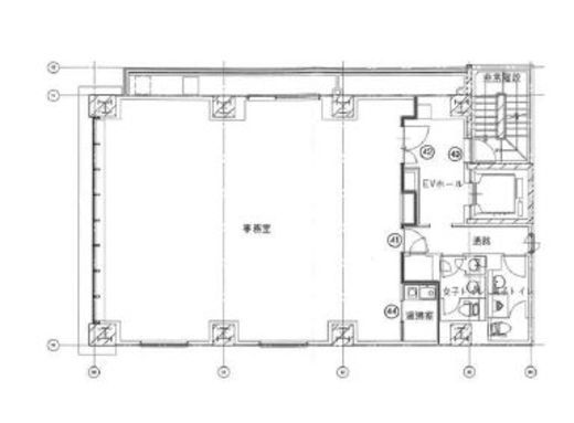 東亜ビル 4階 間取り図