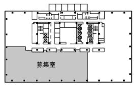 グラントウキョウサウスタワー 702 間取り図