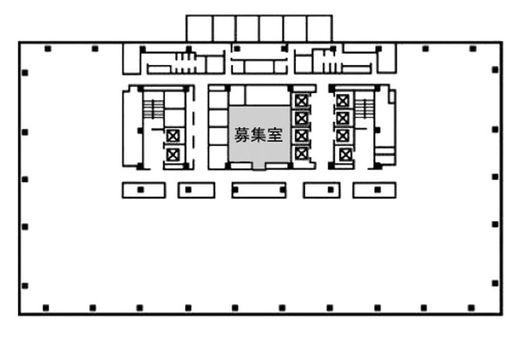 グラントウキョウサウスタワー 506 間取り図