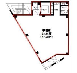 A・Plaza御茶の水ビル 4階 間取り図