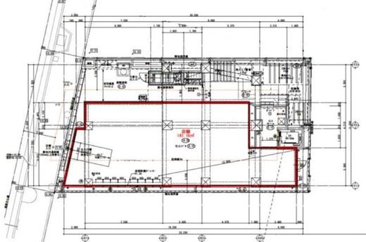 レジディア中野Ⅱ (店舗) 1階 間取り図
