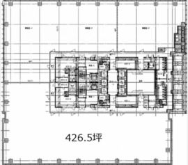msb Tamachi 田町ステーションタワー N2301 間取り図