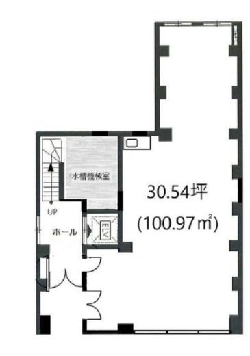 京桜興産ビル 1階 間取り図