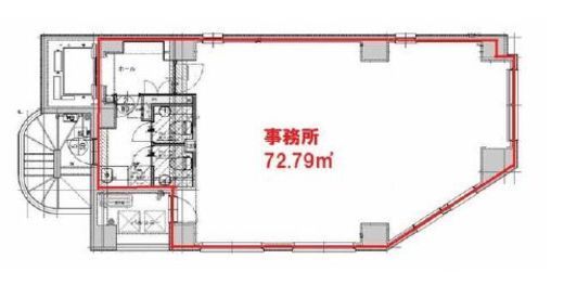 Gran Biz芝大門 (グランビズ芝大門) 4階 間取り図