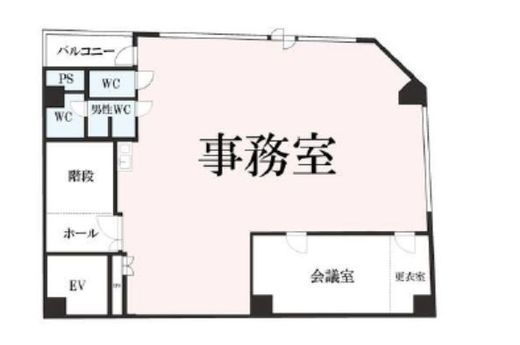 八重洲新宿御苑ビル 3階 間取り図