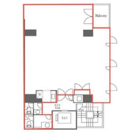 SKI虎ノ門 6階 間取り図