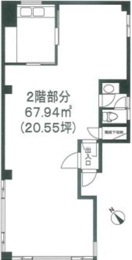 佐野ビル 2階 間取り図