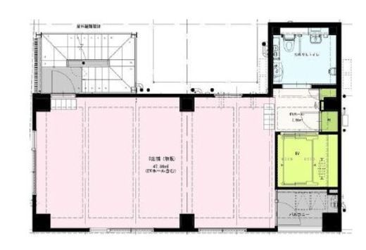 日本橋大勝軒ビル 3階 間取り図