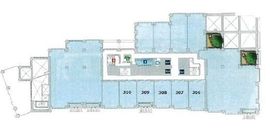 麻布台ヒルズガーデンプラザB(事務所) 306 間取り図
