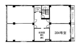 廣田ビル 304 間取り図