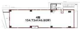 FPG links TAKESHITADORI(旧:プライム原宿) 4階 間取り図